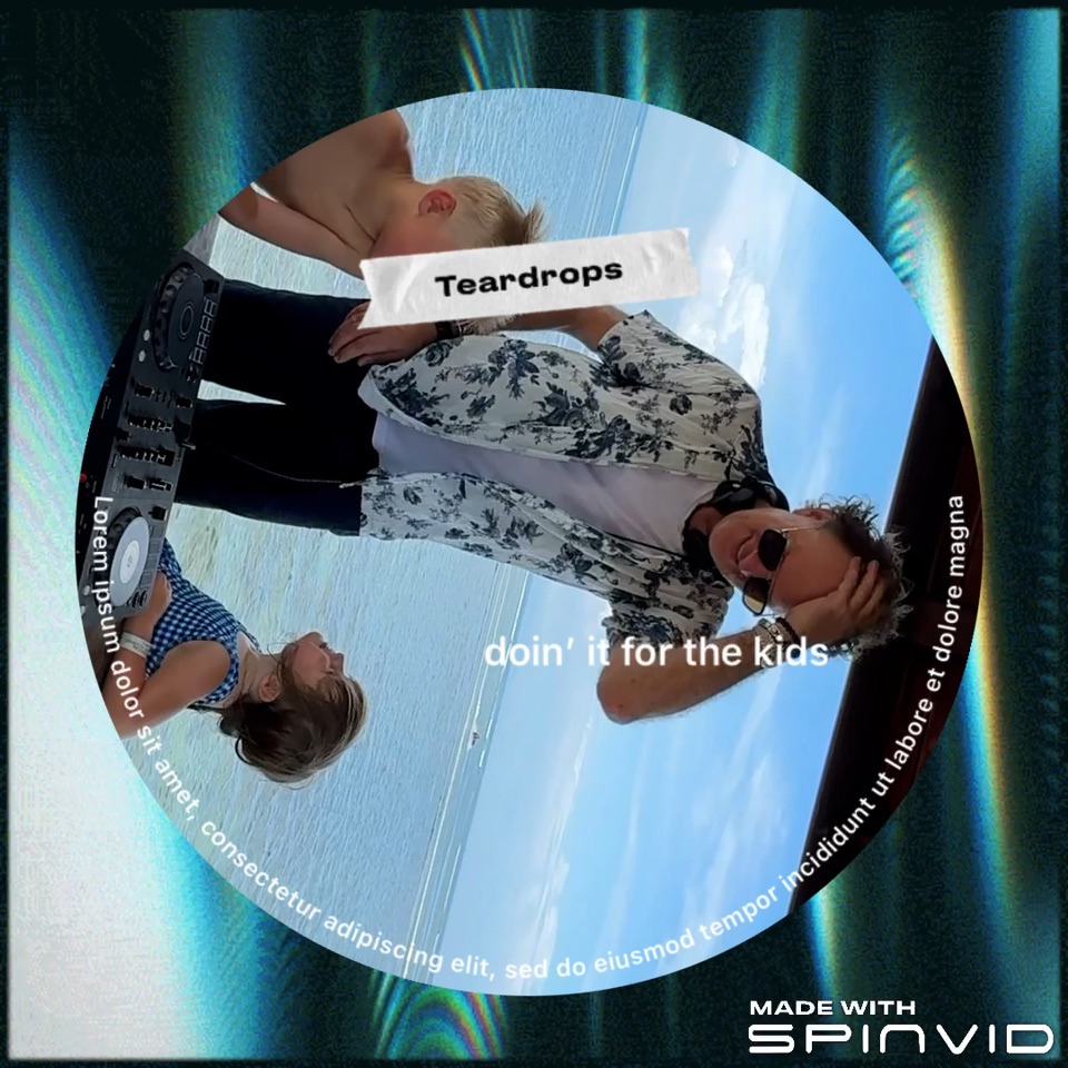 Teardrops cover