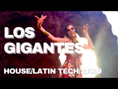 Lady E playing a sunset mix in Tenerife